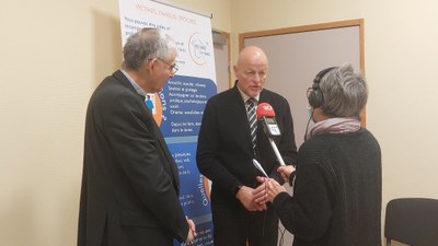 Mgr ROLAND et Jean-Pascal THOMASSET interviewés par Isabelle BERGER, RCF