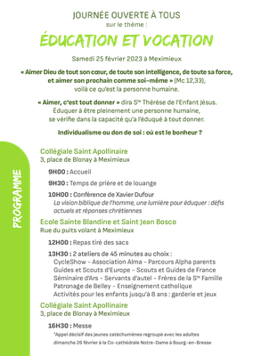 Jubilé Tract Education&Vocation2