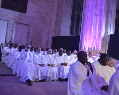 Messe d'ouverture au Monastère Royal de Brou - Jubilé 2022 - Les prêtres