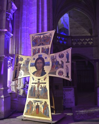 Messe d'ouverture au Monastère Royal de Brou - Jubilé 2022 - Croix de l'évangélisation