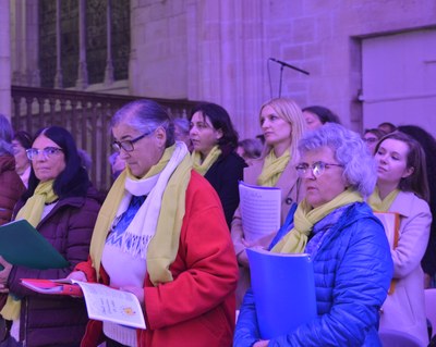 Messe d'ouverture au Monastère Royal de Brou - Jubilé 2022 - La chorale