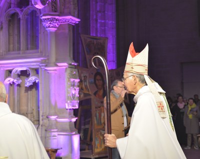 Messe d'ouverture au Monastère Royal de Brou - Jubilé 2022 - Mgr Roland