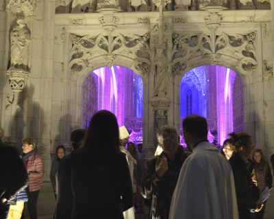 Messe d'ouverture au Monastère Royal de Brou - Jubilé 2022 - Sortie sur le parvis