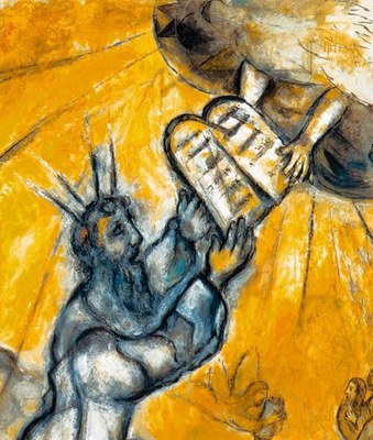 Don de la loi a Moise