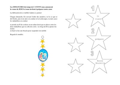 medaillon mobile noel  2