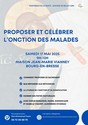Affiche pastorale santé 17 mai 2025