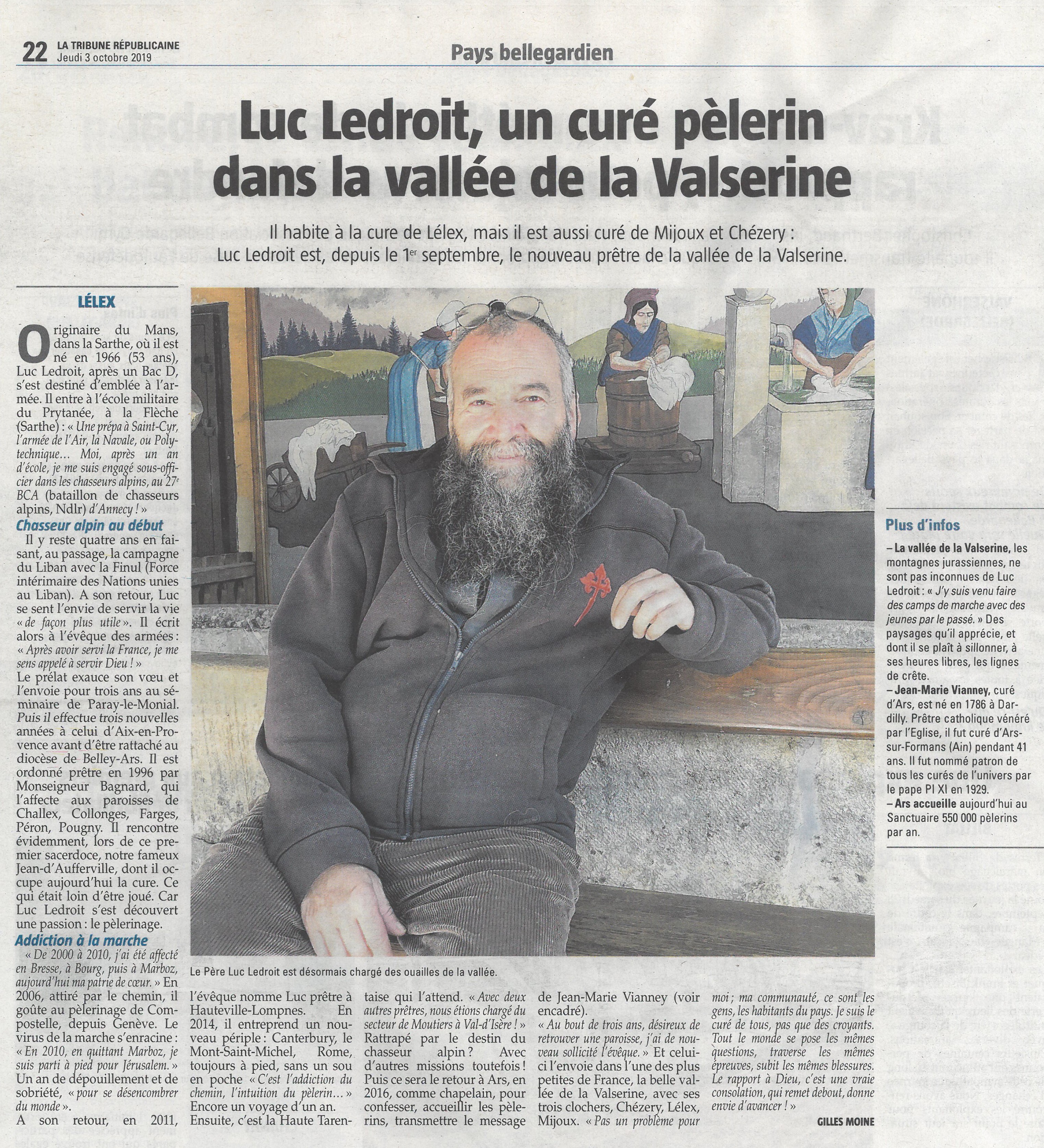 article du journal