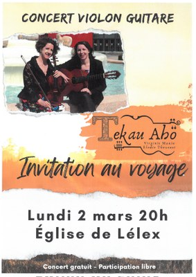 concert violon guitare