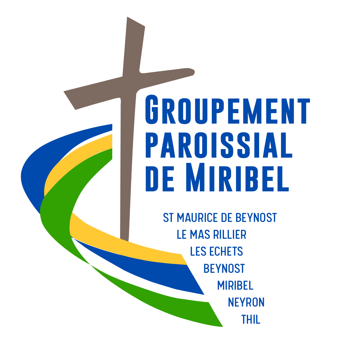 Logo paroisse Miribel