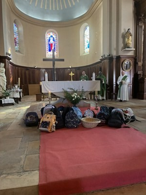 Messe bénédiction des cartables