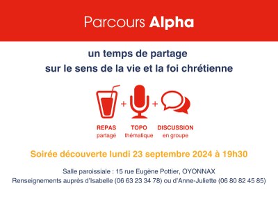 Parcours Alpha 2024-2025