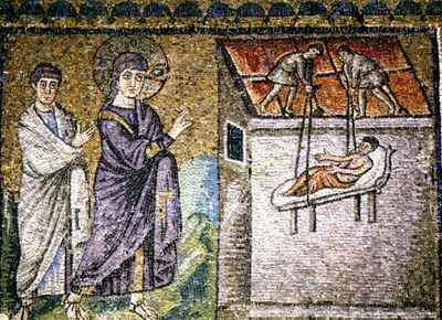 Paralytique Mosaique Ravenne