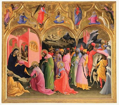 l’adoration des mages   Lorenzo Monaco   1420